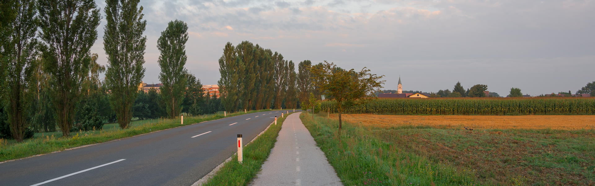 Popoldne na Murskem valu