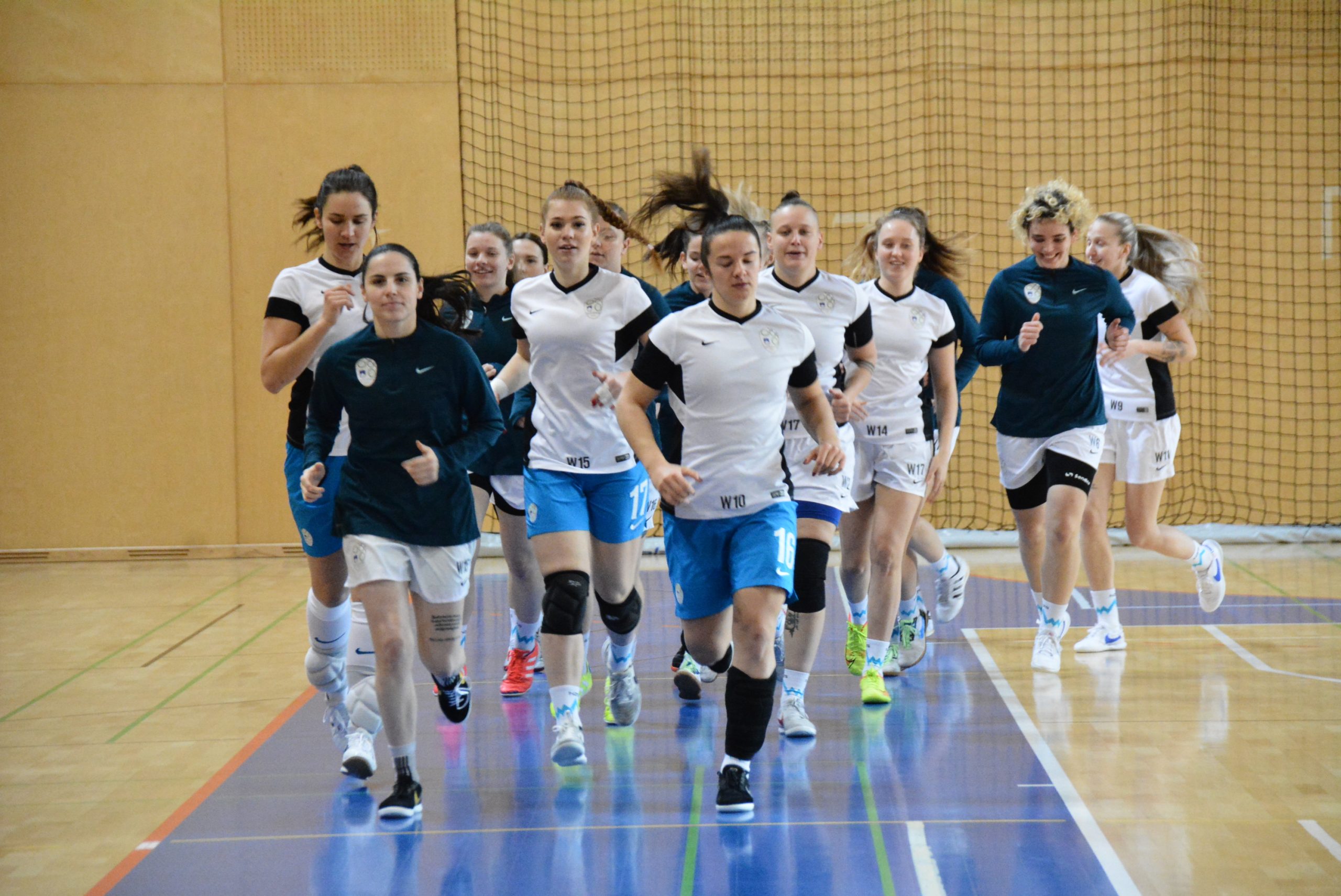 V Prlekiji na pripravah slovenska ženska futsal reprezentanca