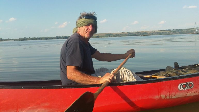 Dušan Kovač iz Bakovec je na potopisnem predavanju z naslovom "Človek in reka" opisal svoje popotovanje s kanujem.